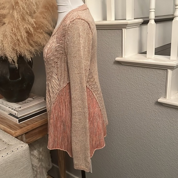 Anthropologie Moth Anita Swing Linen Blend Sweater Size XS - Picture 5 of 9